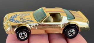 Vintage Hot Wheels Blackwall 1979 AMAZING GOLD CHROME Hot Bird MINT BLINGER!