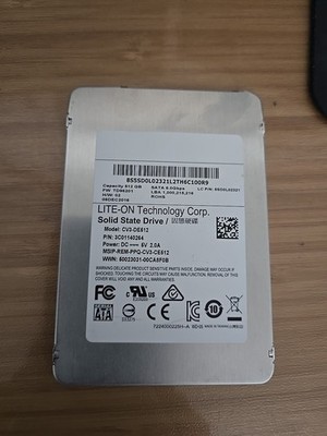 Lite-On 512gb Ssd Model Cv3-de512