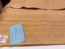 PARK DESIGNS BISQUE Color Solid 100 Cotton Placemats 3 and 1 RUNNER 34" X 13