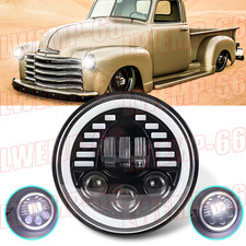 For Chevy Truck 1947 -1956 Dot 7 Inch Led Headlight Round High Low Beam Sealed For Chevy Truck 1947 -1956 Dot 7 Inch Led Headlight Round High Low Beam Sealed