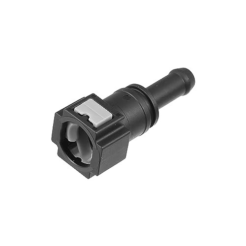  2pcs Fuel Line Quick Connect Straight Push-On Single Barb Fuel Hose Adapter 