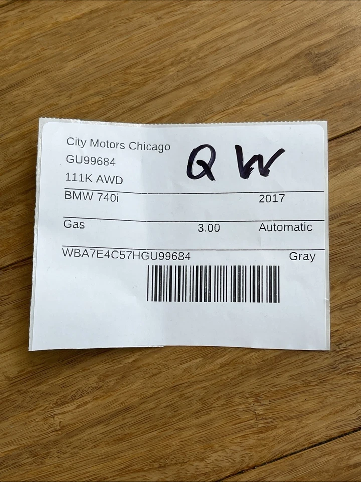 BMW 740I G12 2016-2022 maletero trasero neumático cubierta alfombra 7344676 Foto 2 de 4