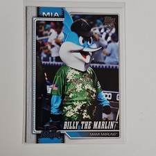 Topps Opening Day Mascots Billy the Marlin #M-11 Miami Marlins Baseball Card
