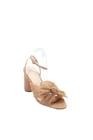 Loeffler Randall Womens Camellia Pleated Bow Heel with Ankle Strap - Beauty Size