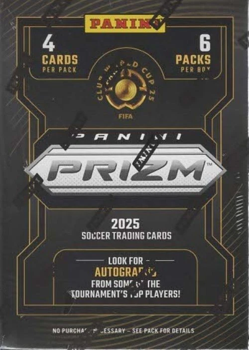 2025 Panini Prizm FIFA Club World Cup Soccer 24Ct. Blaster Box | Factory Sealed - Image 3 of 4