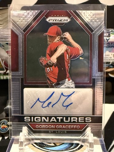 2023 Prizm Signatures Auto Gordon Graceffo #SIG-GG St. Louis Cardinals MJR