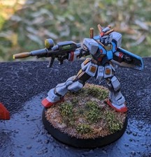 Gundam TCG: Heroic Beginnings. Gundam Assemble Set Painted. 3x Gundam Models.