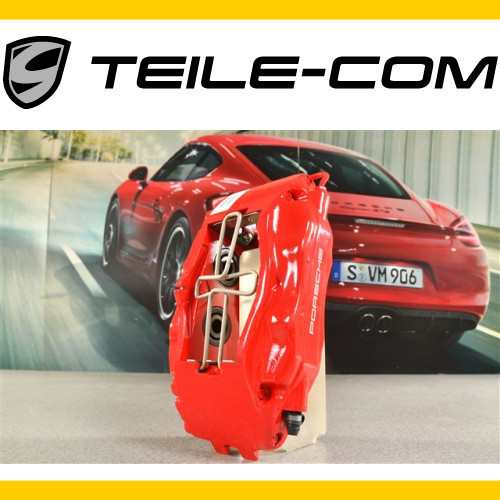 Porsche 911 993 Turbo/C4S/C2S pinza freno/pinza fissa rossa asse posteriore DESTRA - Foto 1 di 3