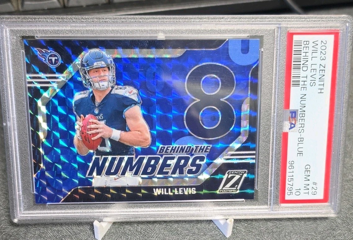 Will Levis Panini Zenith Behind the Numbers #29 Blue