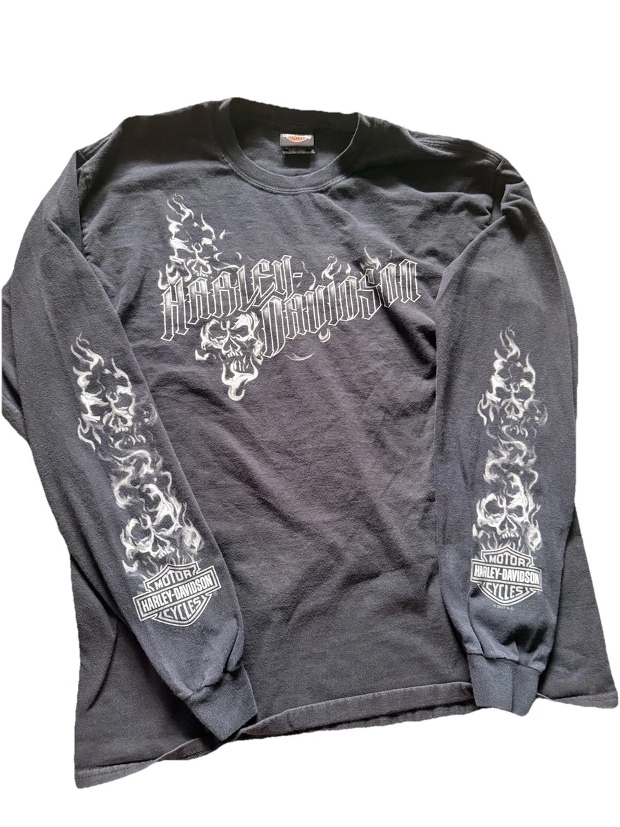 Harley-Davidson Cotton Long Sleeve T-Shirts for Men for sale | eBay