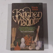 Kitchen Wisdom by Frieda Arkin Illustrated Hardcover First Edition 1977 Vintage