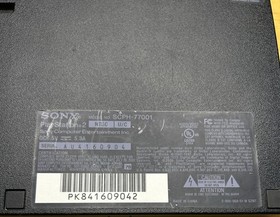 Sony PlayStation 2 PS2 Slim Console SCPH-77001 Tested w/ Cables