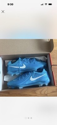 Nike Phantom GX II Elite FG Football Cleats Blue/White Men's 10 Medium D