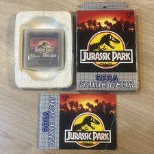 Jurassic Park - SEGA Game Gear Boxed w/ Manual & Box Protector