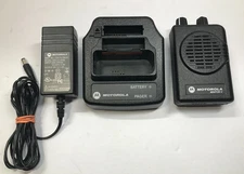 Motorola Minitor V (5) VHF 2-Channel Stored Voice Pager 151-158.9975 MHz