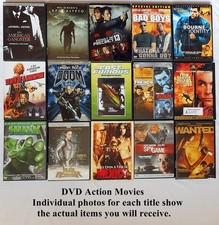 DVD Action Movies - Pick and Choose your Favorites