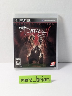THE DARKNESS 2 Limited Edition Sony PlayStation 3 PS3 NTSC, CIB ***TESTED***