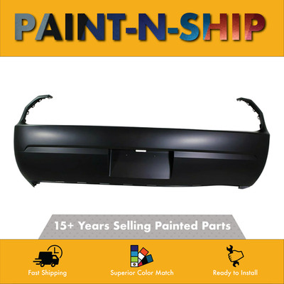 For 2008-2011 DODGE CHALLENGER Rear bumper w/o Snsrs Painted to Match