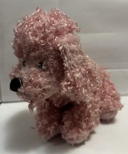 Ganz Webkinz Lil Kinz Pink Poodle HS107 No Code Plush Collectible Fast Shipping