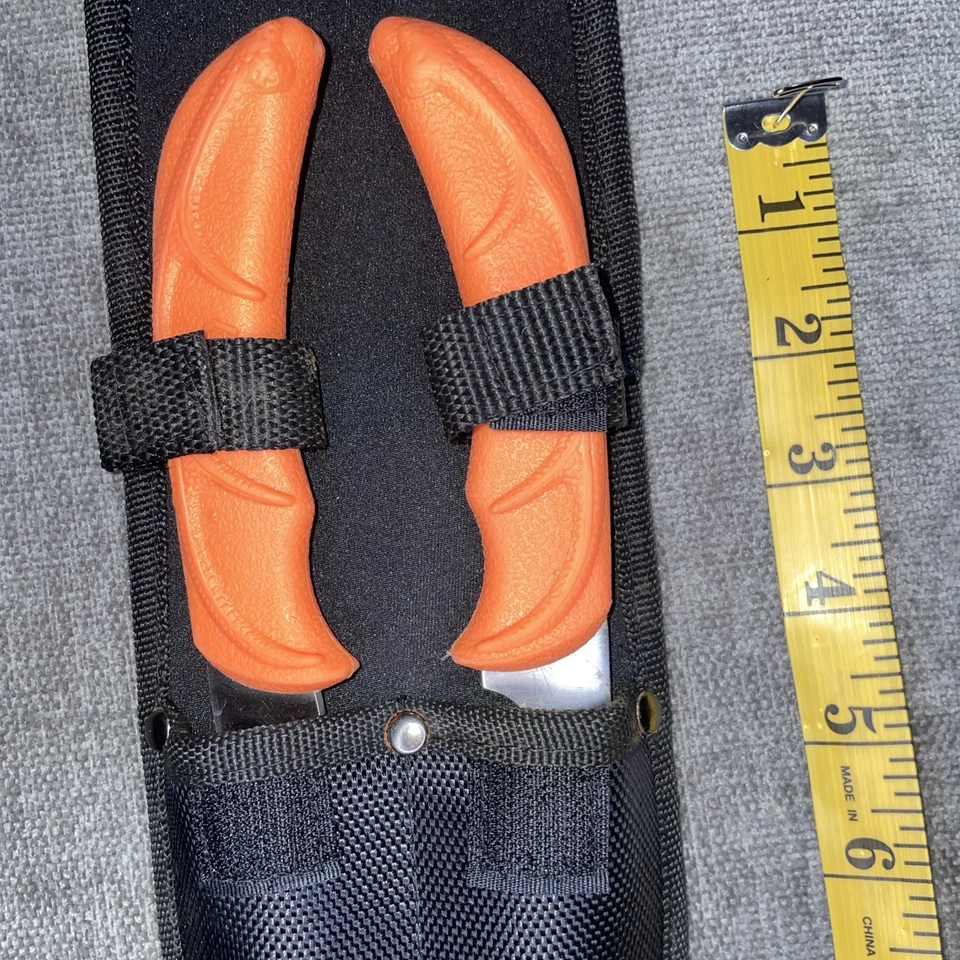 Cuchillos y funda de caza de hoja fija especialidades Edge Hunters para exteriores NUEVO (PG) Foto 3 de 4