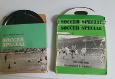 1973 FA Cup Final & Semi 8mm Film Reels. Sunderland v Arsenal ,Sund'land v Leeds