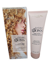 L'Oreal Paris Le Color One Step Toning Hair Gloss, Honey Blonde, 4 oz