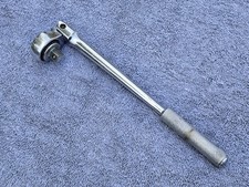 Vtg Herbrand 32100 Flex Head Ratchet 38 Drive Old Collector Shop Garage Tool
