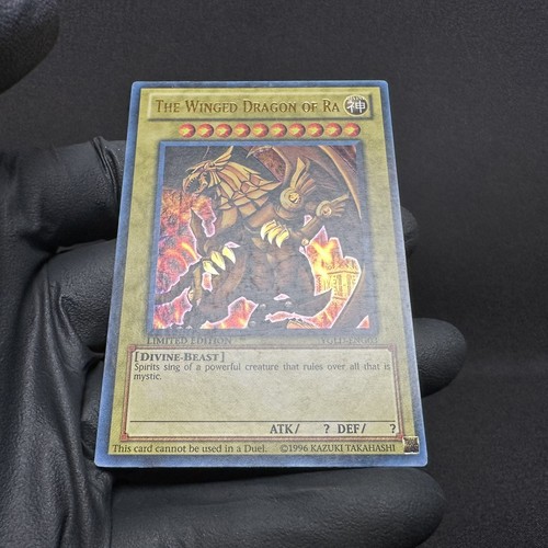 YGLD - Egyptian God Card Set - Slifer + Obelisk + Ra - Limited Ultra - Yu-Gi-Oh - Picture 11 of 16