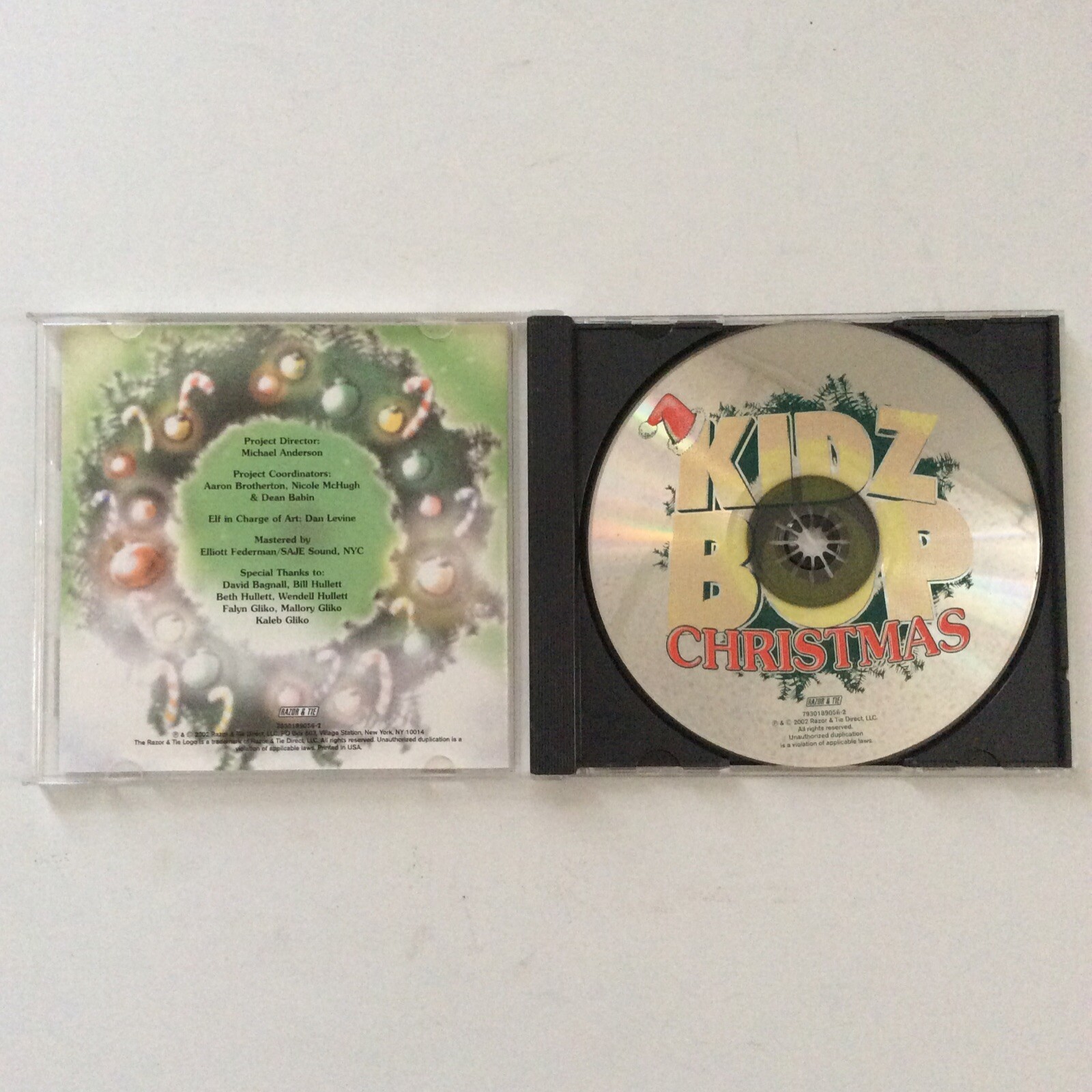 Kidz Bop Christmas by Kidz Bop Kids (CD, 2002, Razor & Tie) VG+