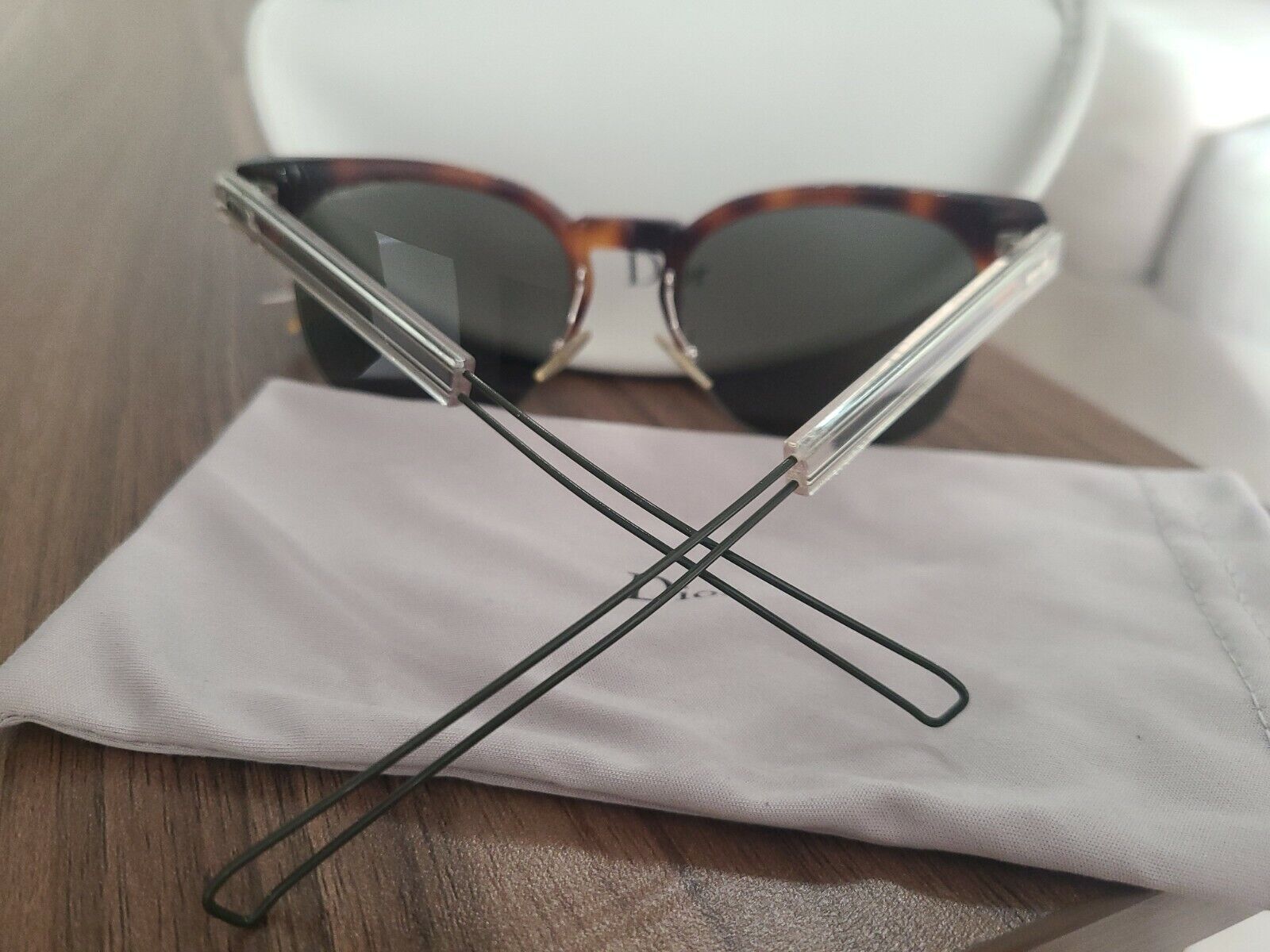 Christian Dior Men's Black Tie 207s Sunglasses Pr… - image 3