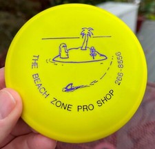  SALE  1990 Beach Zone Innova San Marino MINI Disc Golf 474 Free Frisbee Pin 