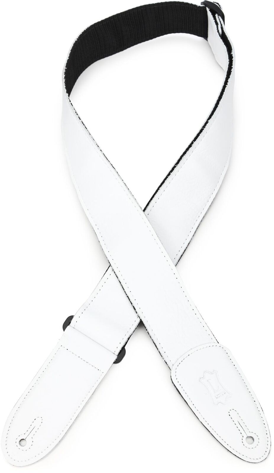 Кожаный ремешок для гитары Levys M7GP-WHT Garment - Белый (2 упаковки) в комплекте
