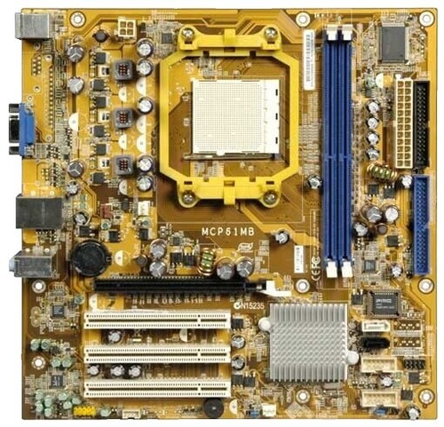 Plaque Arrière (shield I/O) Pour Carte Mère Foxconn RS690M03-8EKHRFS2H (occasion)