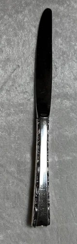 Lunt Sterling Silver Madrigal 9” Modern Hollow Knife 1962 VTG NO Monogram