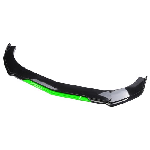 Green Front Bumper Lip Spoiler Splitter +Strut Rods For Chevrolet Malibu Limited - Picture 5 of 14