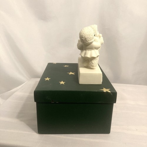 Dept 56 Snowbabies Figurina Amo Rock & Roll Vintage Rara Musica Chitarra Elvis - Foto 5 di 5