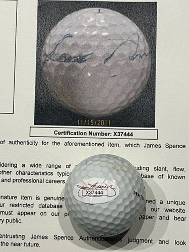 SAM SNEAD Autographed Signed Golf Ball JSA Authentication FULL LETTER - Picture 4 of 4