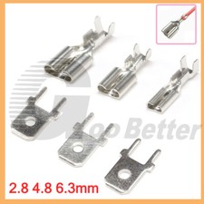 Uninsulated Female Male Spade Terminal Electrical Wire Crimp Connectors