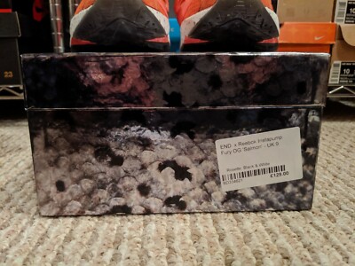 DS END x Reebok Instapump Fury OG Rosette/Black/White 