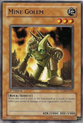 TLM-EN018 Mine Golem 1 Edit. aus The Lost Millennium