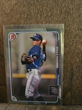 2015 Bowman Draft Silver #D  /499 Willy Adames #105 Tampa Bay Rays C