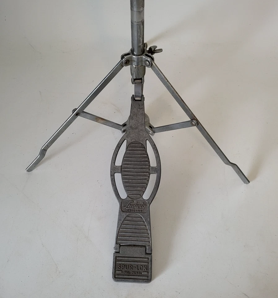 Soporte Hi-Hat Vintage Ludwig Spur-Lok Direct Pull (estilo Ringo) - años 60 Foto 3 de 4