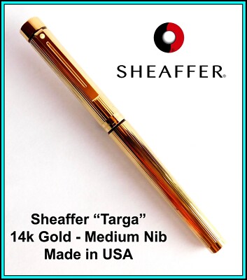 SHEAFFER TARGA 1005 Fountain Pen Converter N.O.S. - w/Box - 14K