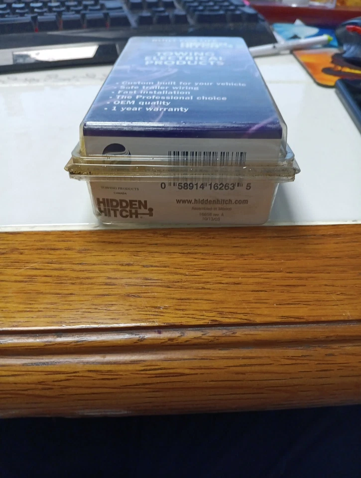 Kit conector remolque-conector cableado enganche oculto 16263 1999-2002 gmc sierra Foto 4 de 4