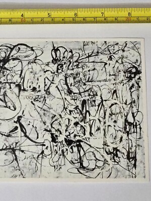 GEORGE CONDO 2001 MENTAL STATES EXHIBITION ART SHOW CARD