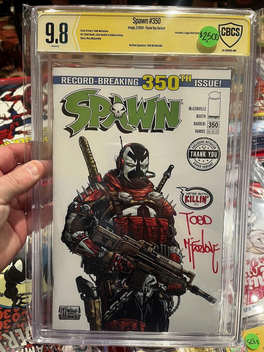 アメコミリーフ Spawn #356 CGC 9.8 SPAWN #350 SS CGC 9.8 COVER B
