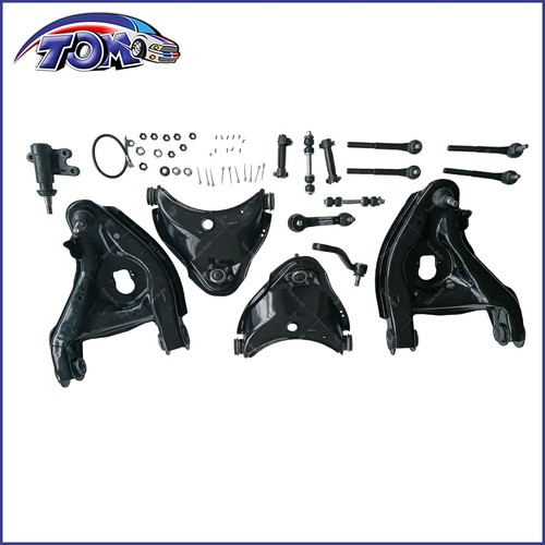 15pcs Complete Front Control Arms Tie Rods Kit For Chevy C1500 C2500 Suburban - Picture 3 of 6
