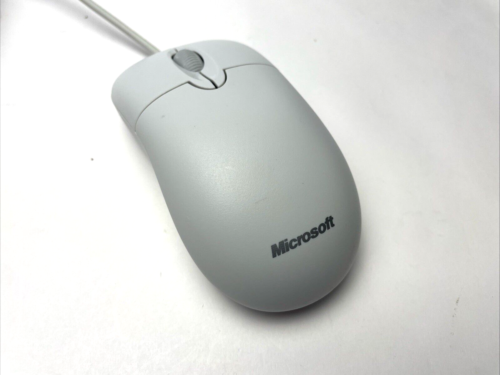 Microsoft Wired Keyboard Model 1366 400 V1.0 Mouse Combo White Vintage USB - Picture 7 of 13