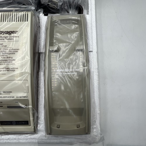 VINTAGE GE GENERAL ELECTRIC CORDLESS TELEPHONE VOYAGER 2-9650 IN BOX - NEW!! - Picture 15 of 23