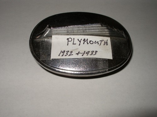 plymouth 1932 & 1933 hood ornament radiator cap mascot | eBay